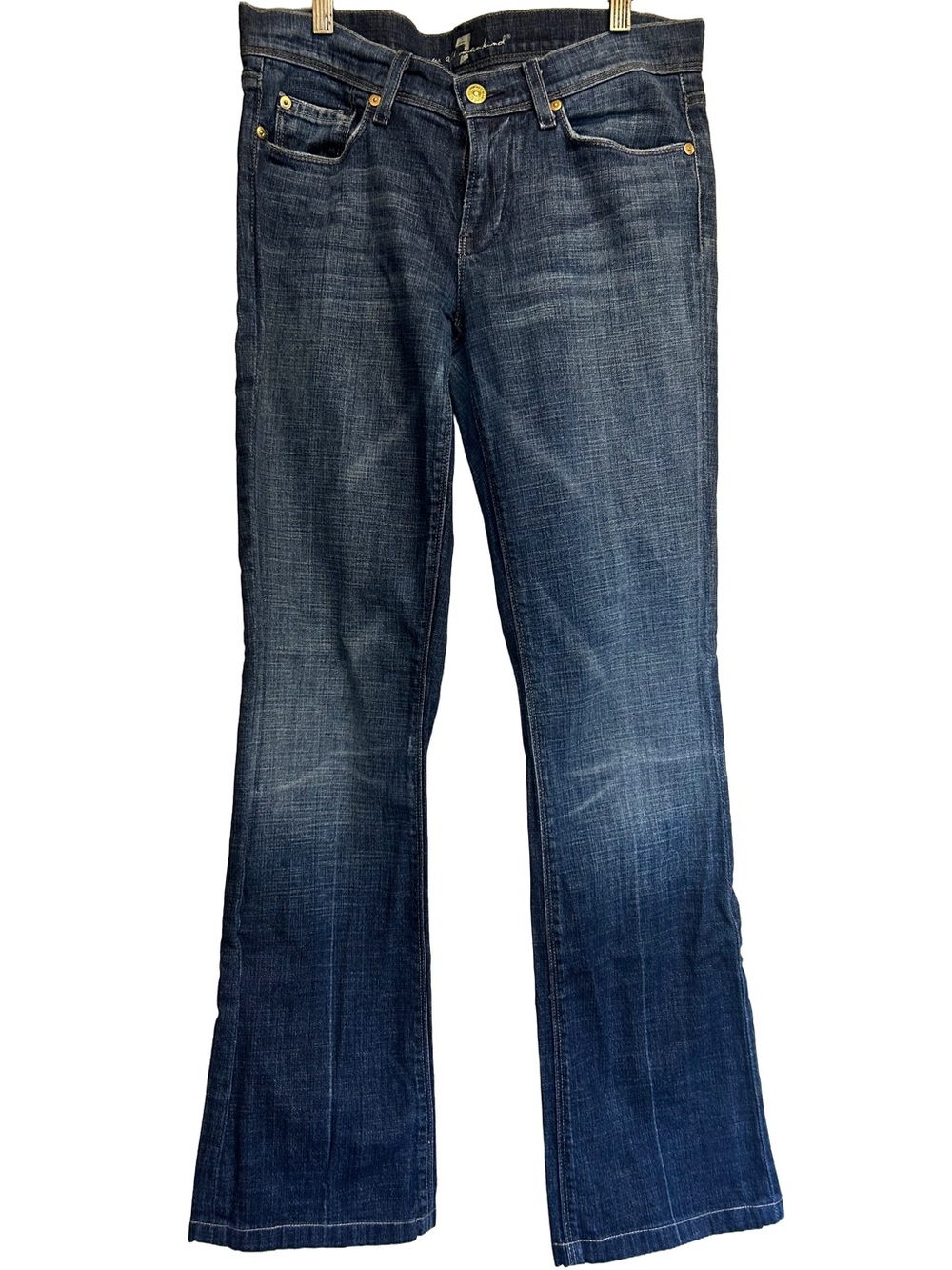 7 For All Mankind "Mia" Studded Flare Jeans - NWOT - Made in USA